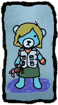 joxer bear as heather from silent hill